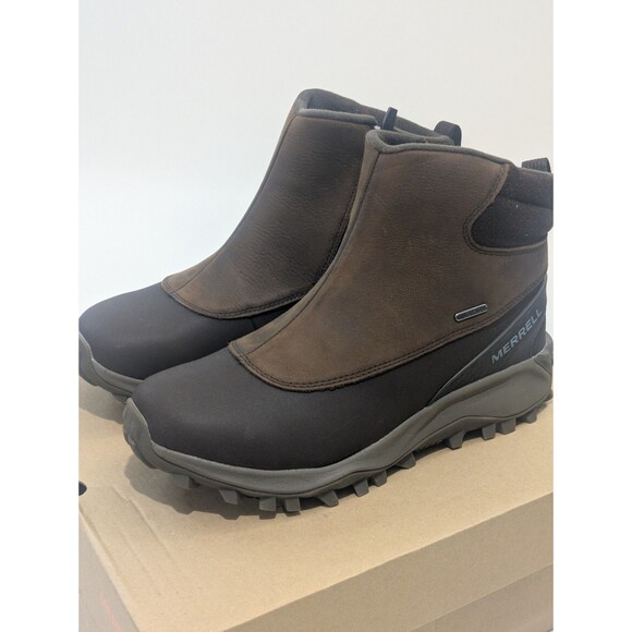 Merrell Thermo Kiruna Mid Zip Waterproof Boots Clay Women’s 10 J035092 - Picture 2 of 9